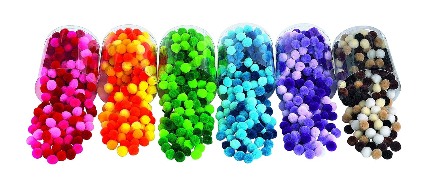 Colorations - Colorations - Pompomps 6 Kleuren 1500st.