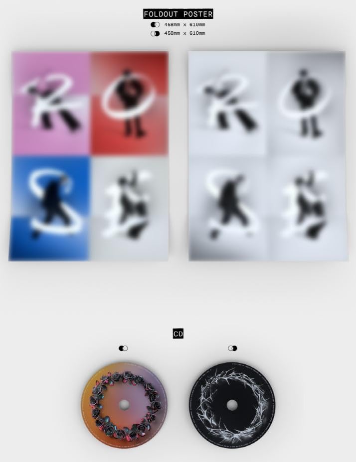 Dual - Deluxe Box Album - Dusk Version - incl. Photo Book, Lyric Book, 2 Polaroid Photocards, Lenticular Postcard, Sticker Pack + Foldout Poster