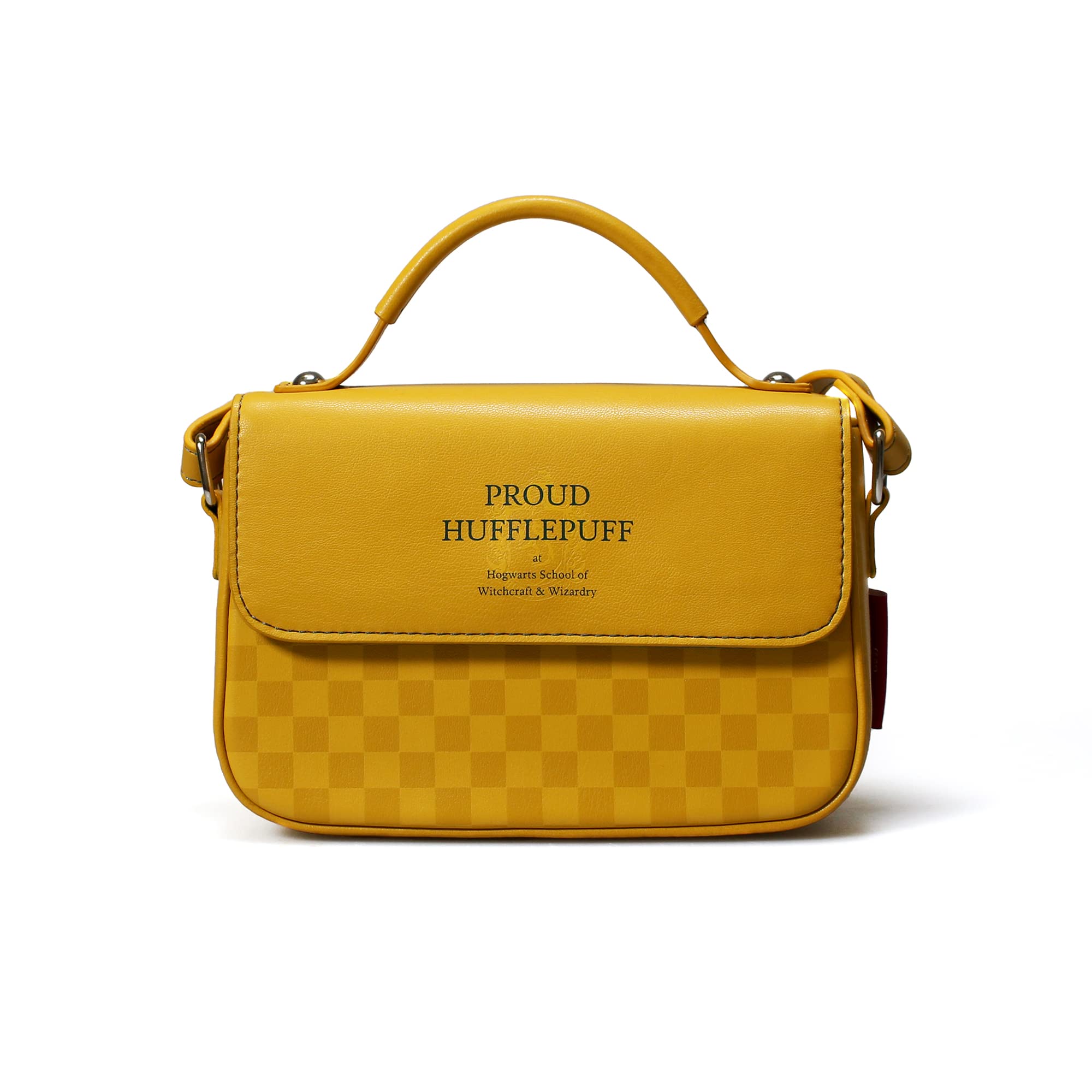 Half Moon Bay Unisex's Harry Potter Satchel Proud Hufflepuff House Pride-School Bag, Yellow