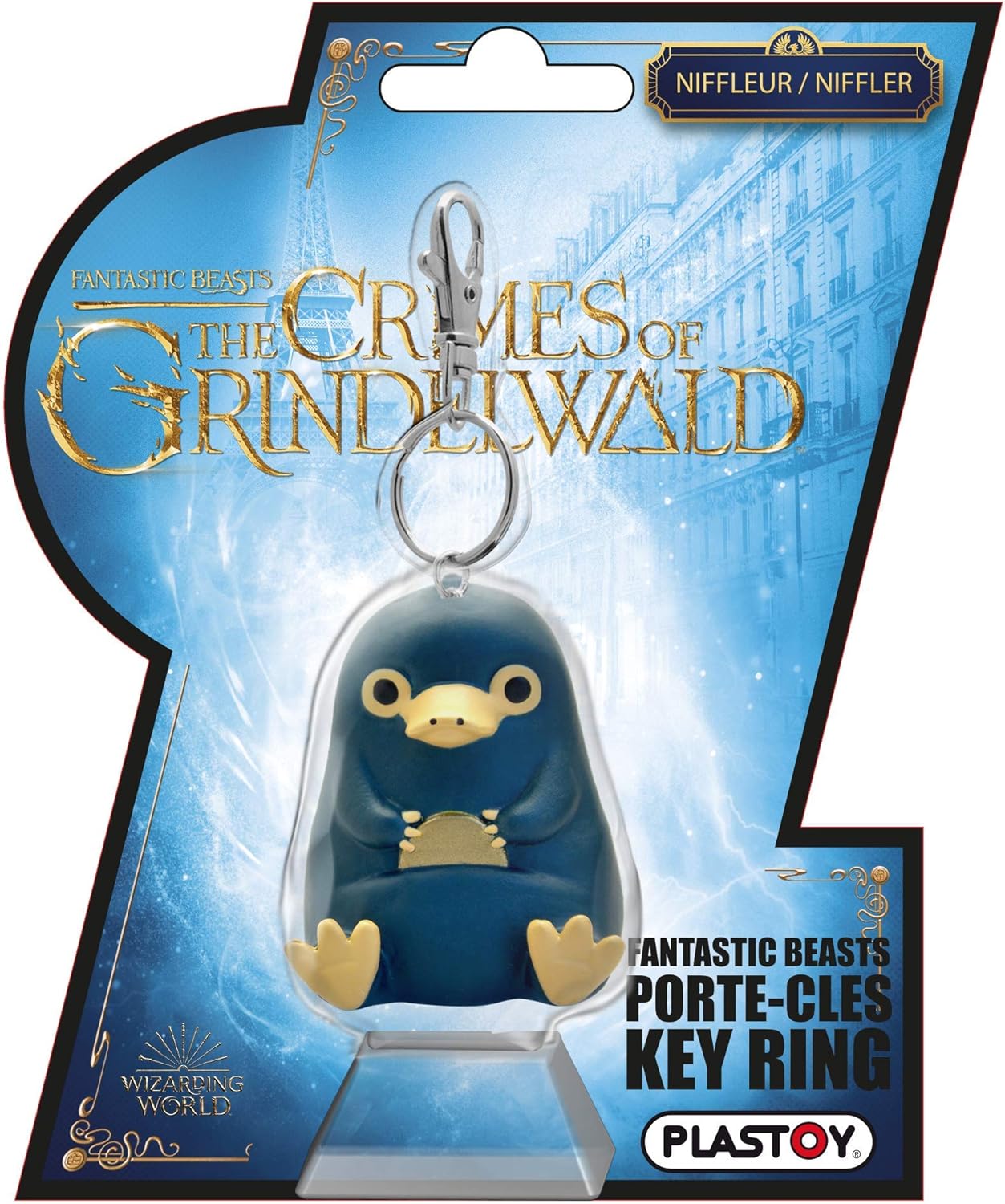 PLASTOY PLA60698 PORTE-CLES CHIBI NIFFLEUR Le Keyrings & Keychains, Black