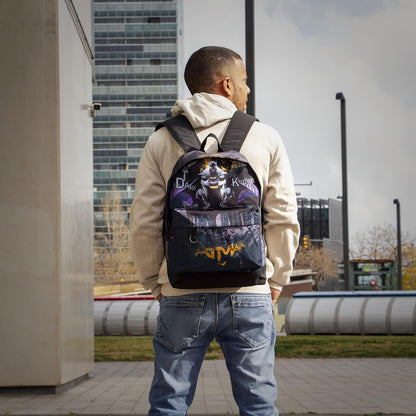 Batman Dark Night-FAN HS Backpack, Grey, 18 x 30 x 43 cm, Capacity 22 L