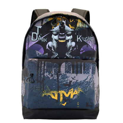 Batman Dark Night-FAN HS Backpack, Grey, 18 x 30 x 43 cm, Capacity 22 L