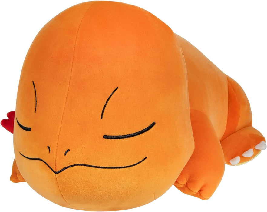 Pokémon PKW3883-45cm Schlafendes Plüsch - Glumanda, offizielles Plüsch