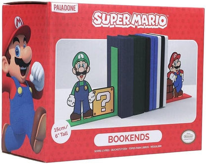Paladone Super Mario serre-livres Mario et Luigi