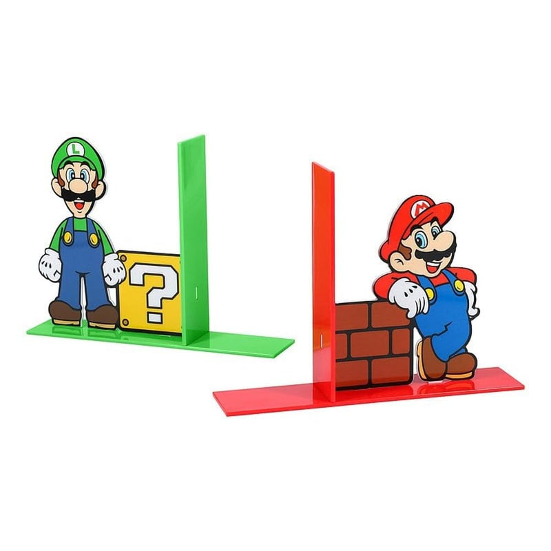 Paladone Super Mario serre-livres Mario et Luigi