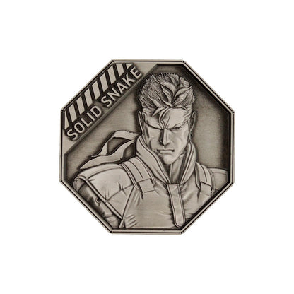 FaNaTtik Metal Gear Solid Limited Edition 'Solid Snake' Collectible Coin