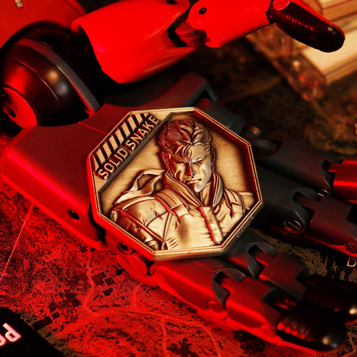 FaNaTtik Metal Gear Solid Limited Edition 'Solid Snake' Collectible Coin