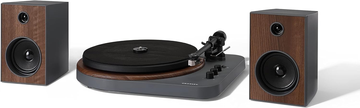 Crosley - T160 Shelf System - Bluetooh / 2 Speaker + Amplificatore Integrato