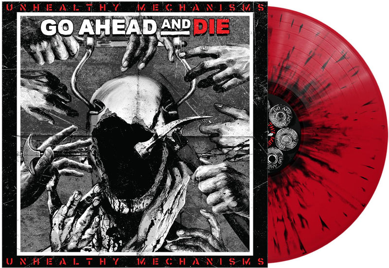 Unhealthy Mechanisms - Red & Black Splatter