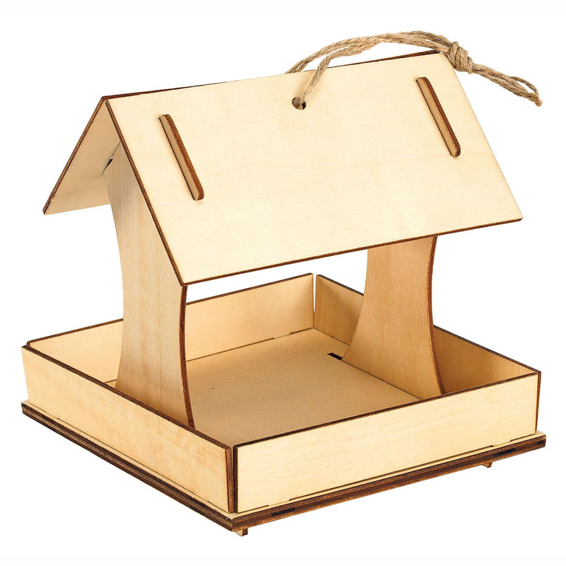 Colorations - Colorations - Maakje eigen Houten Vogelvoederhuisje Set van