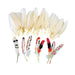 Colorations All Natural White Feathers Set of 48 (Item # WHFEAT