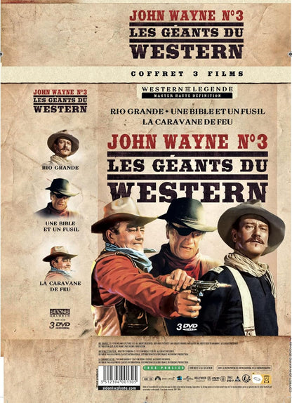 Les géants du western : john wayne n° 3 - coffret 3 films