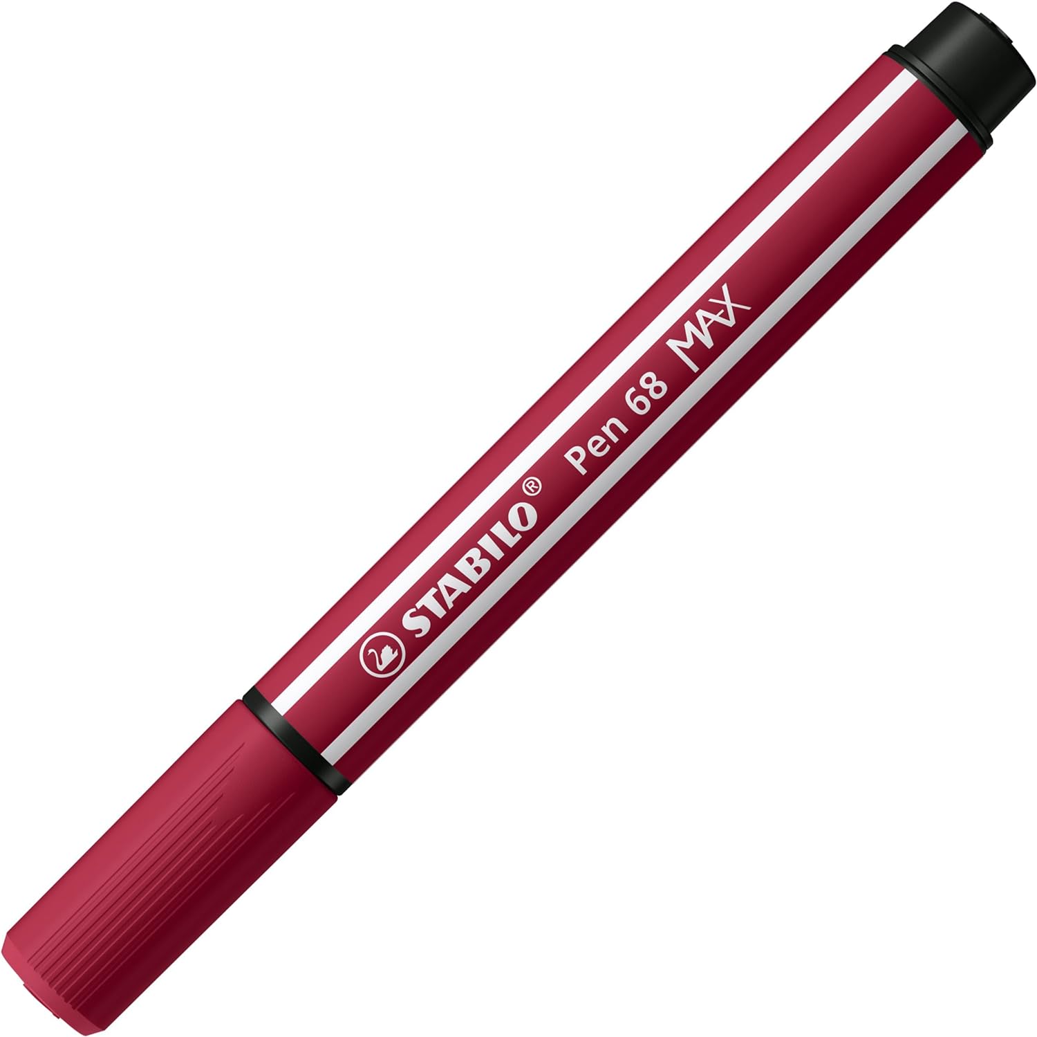 Premium Viltstift Met Dikke Beitelpunt - STABILO Pen 68 MAX - ARTY - Metalen Etui Met 20 Stuks - Met 20 Verschillende Kleuren