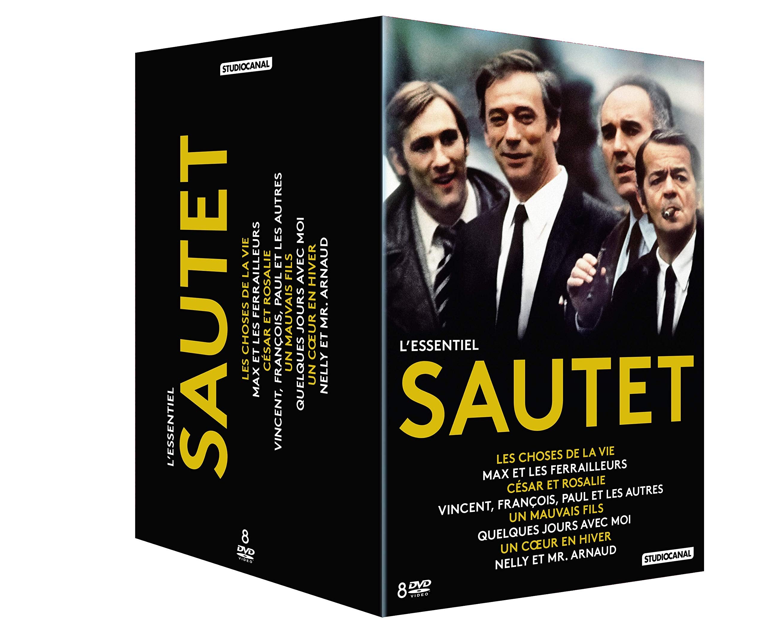 Coffret claude sautet l'essentiel 8 films