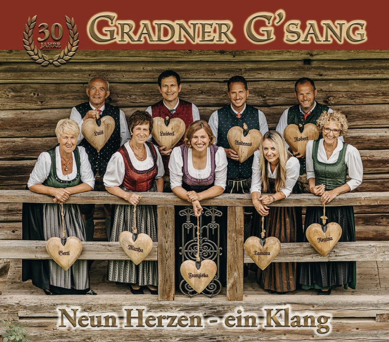30 Jahre - Neun Herzen - Ein Klang
