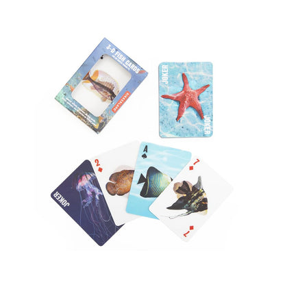 KIKKERLAND Fish 3D Cards