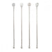 Kikkerland - Set of 4 Skull Cocktail Mixers