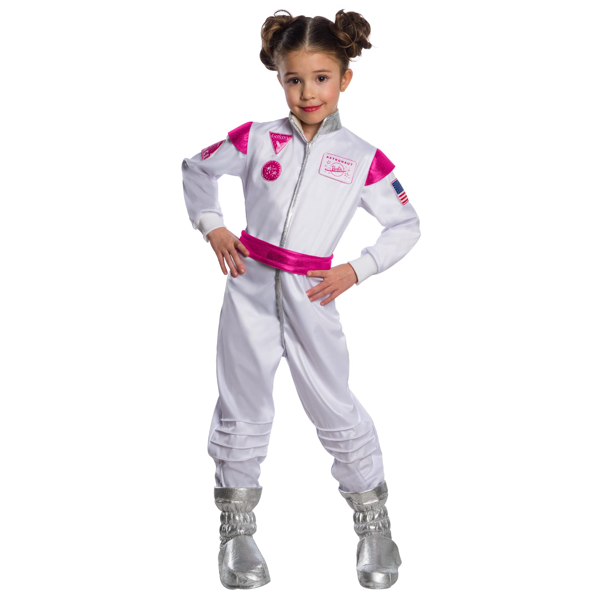 Rubie's Official Barbie Astronaut Child Costume, Kids Fancy Dress Large 7-8 Years Multi