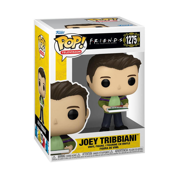 Funko POP! TV: Friends Joey Tribbiani met pizza - vinyl verzamelfiguur - cadeau-idee - officiële merchandise - speelgoed voor kinderen en volwassenen - tv-fans - modelfiguur voor verzamelaars en