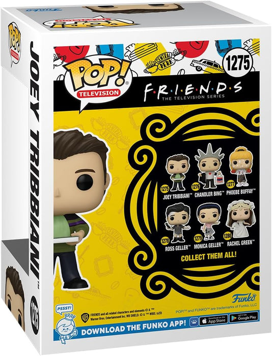 Funko POP! TV: Friends Joey Tribbiani met pizza - vinyl verzamelfiguur - cadeau-idee - officiële merchandise - speelgoed voor kinderen en volwassenen - tv-fans - modelfiguur voor verzamelaars en