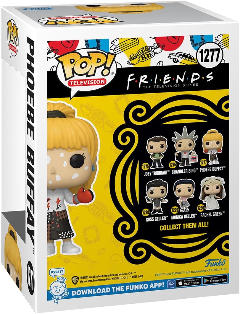 Funko POP! TV: Friends - Phoebe Buffay - 1/6 Odds for Rare Chase Varianticken Pox - Collectable Vinyl Figure - Gift Idea - Official Merchandise - Toys for Kids & Adults - TV Fans