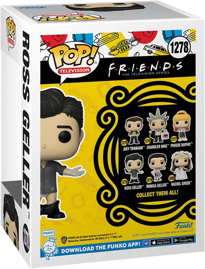 Funko POP! TV: Friends - Ross Geller With Leather Pants - Collectable Vinyl Figure - Gift Idea - Official Merchandise - Toys for Kids & Adults - TV Fans - Model Figure for Collectors and Display