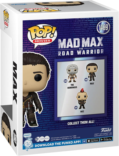 Funko POP! Movies: Mad Max Rockatansky: the Road Warrior - Max Rockatansky - Mad Max 2: the Road Warrior - Collectable Vinyl Figure - Gift Idea - Official Merchandise - Toys for Kids & Adults