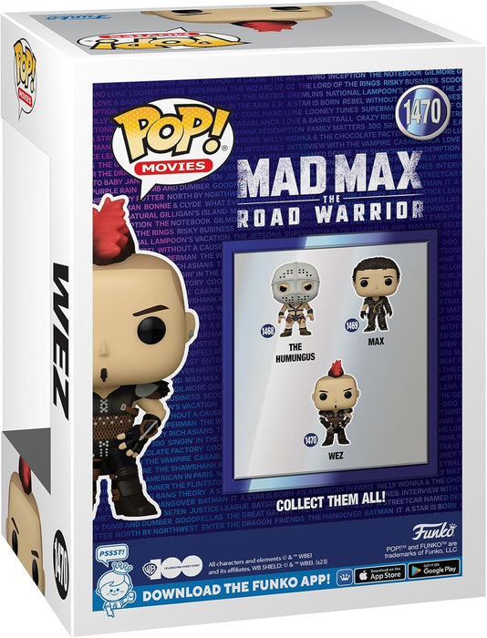 Funko POP! Movies: Mad Max: the Road Warrior - Wez - Mad Max 2: the Road Warrior - Collectable Vinyl Figure - Gift Idea - Official Merchandise - Toys for Kids & Adults - Movies Fans