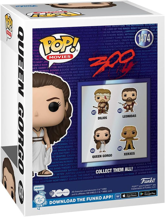 Funko POP! Movies: 300 - Queen Gorgo - 300 the Movie - Collectable Vinyl Figure - Gift Idea - Official Merchandise - Toys for Kids & Adults - Movies Fans - Model Figure for Collectors and Display
