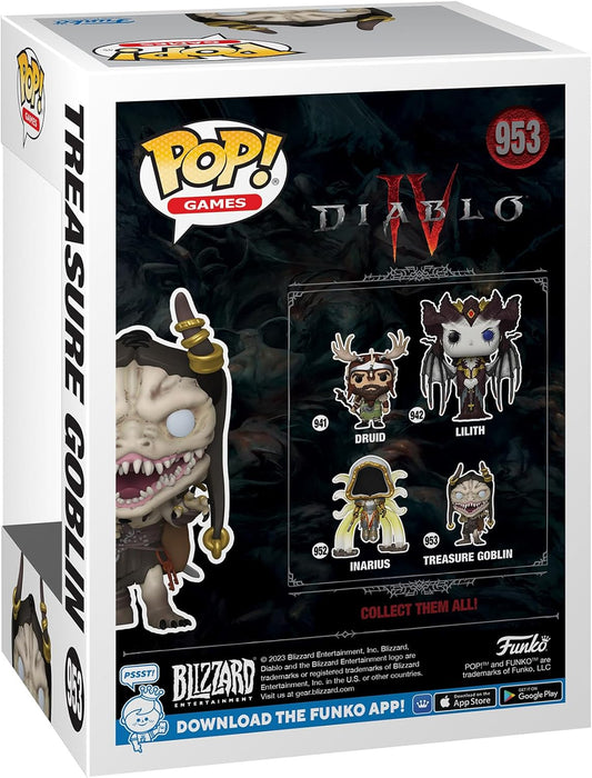 Funko POP! Games: Diablo 4- Treasure Goblin - Collectable Vinyl Figure - Gift Idea - Official Merchandise - Toys for Kids & Adults - Video Games Fans - Model Figure for Collectors and Display
