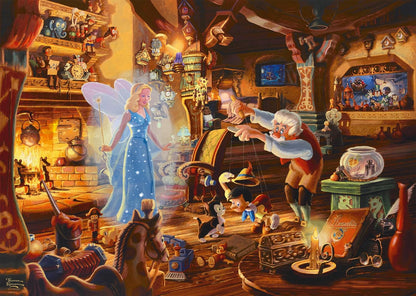 Thomas Kinkade: Disney Geppetto`S Pinocchio (1000Pc)