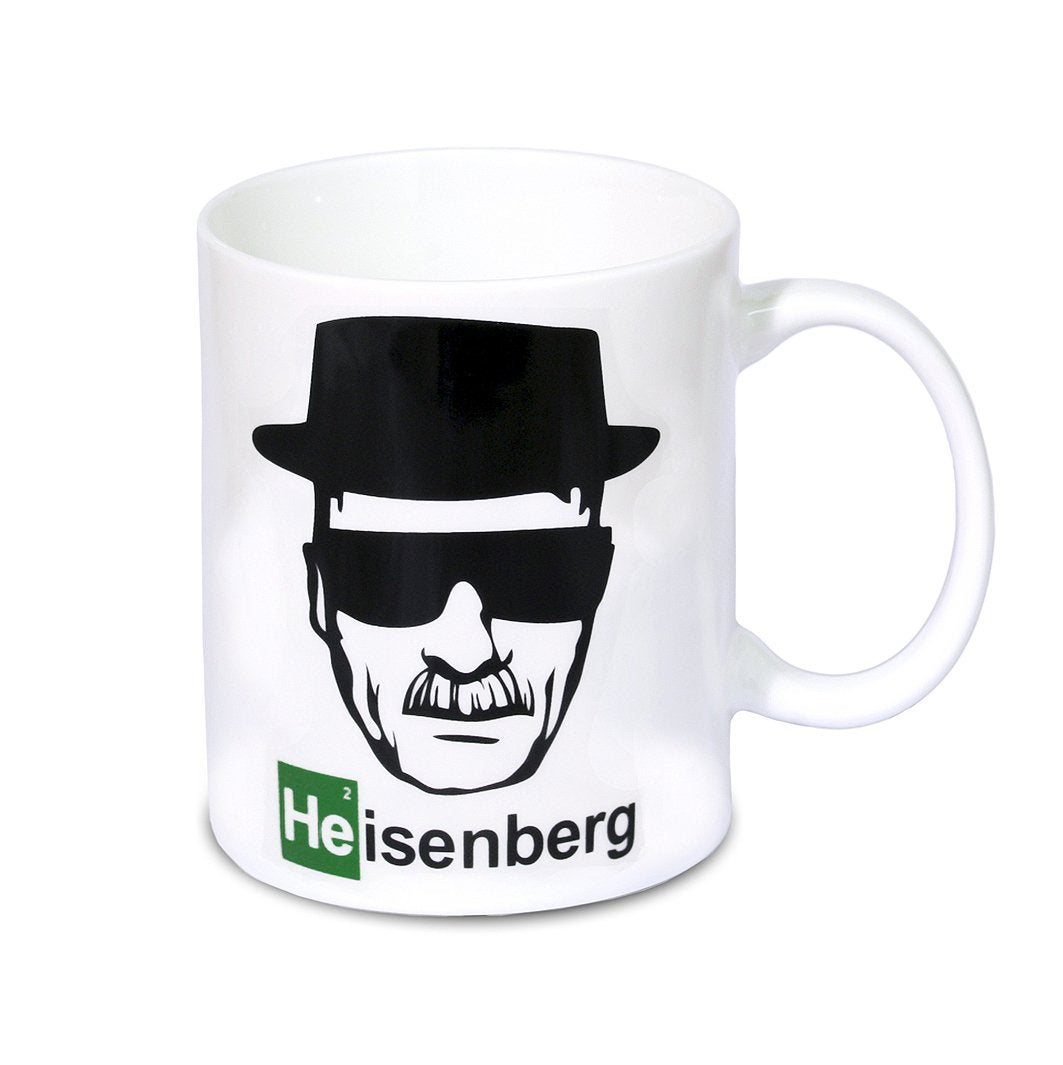Logoshirt® Breaking Bad I Heisenberg I Face I Porcelain Mug - Coffee Mug I approx. 300 ml I multi-coloured I Licensed Original Design