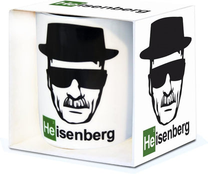 Logoshirt® Breaking Bad I Heisenberg I Face I Porcelain Mug - Coffee Mug I approx. 300 ml I multi-coloured I Licensed Original Design