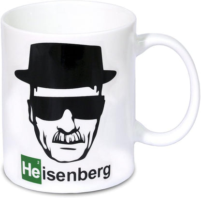 Logoshirt® Breaking Bad I Heisenberg I Face I Porcelain Mug - Coffee Mug I approx. 300 ml I multi-coloured I Licensed Original Design