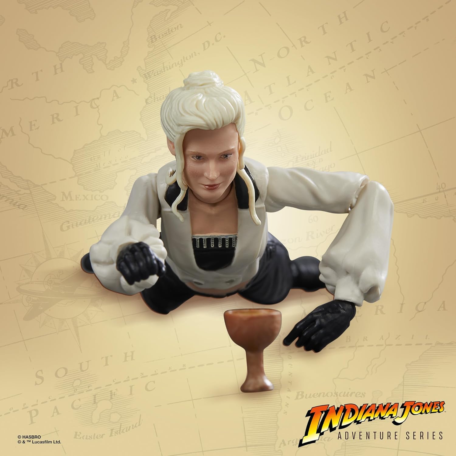 Indiana Jones e L'Ultima crociata, Adventure Series, Dottoressa Elsa Schneider, Action Figure di Indiana Jones da 15 cm