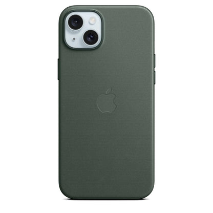 Apple - Back Cover For Mobile Phone - Magsafe Compatibility - Finewoven - Evergreen - For Iphone 15 Plus