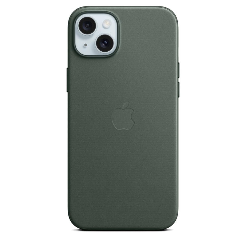 Apple - Back Cover For Mobile Phone - Magsafe Compatibility - Finewoven - Evergreen - For Iphone 15 Plus