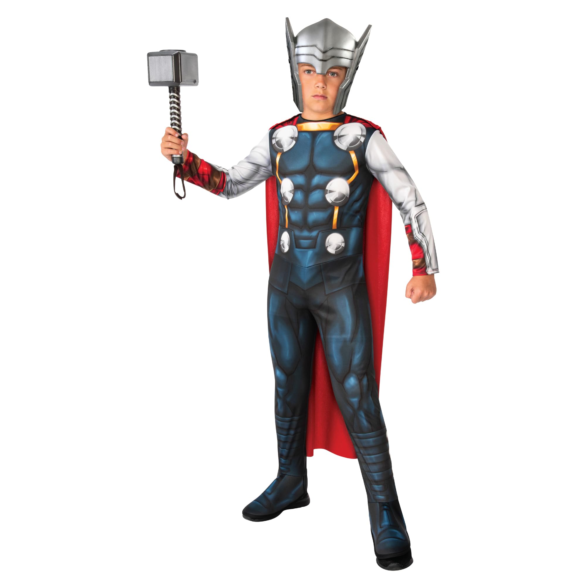 Rubie's Official Thor Child's Costume, Kids Fancy Dress