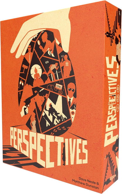 Space Cowboys Perspectives (Orange Box) - Mystery Game, Cooperative Storytelling Game for Kids and Adults, Ages 12+, 2-6 Players, 90 Minute Playtime, Made
