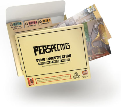 Space Cowboys Perspectives (Orange Box) - Mystery Game, Cooperative Storytelling Game for Kids and Adults, Ages 12+, 2-6 Players, 90 Minute Playtime, Made