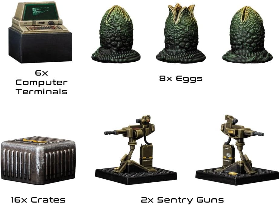 Gale Force Nine - Aliens - Assets and Hazards