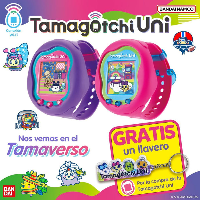 TAMAGOTCHI Bandai Uni Pink Shell | The Customisable New Generation Of Virtual Pet Based On The Original 90s Toy | Connect With Friends Worldwide With This Wearable Electronic Game