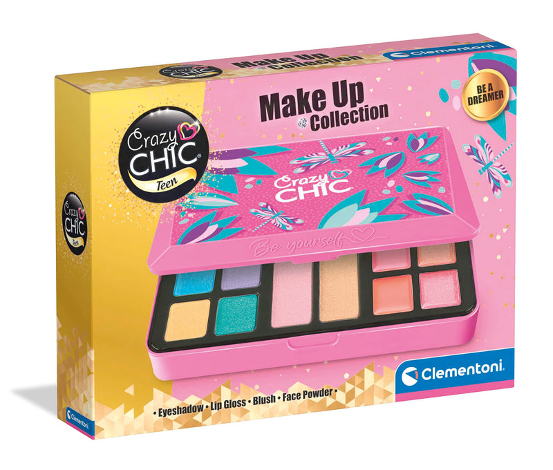 Clementoni 18763 Crazy Chic-Be Yourself Collection-Be a Dreamer-Children Sets, Make Age 10, Cosmetics for Teenage, Creative Gift for Girls, Made in Italy, multi-color