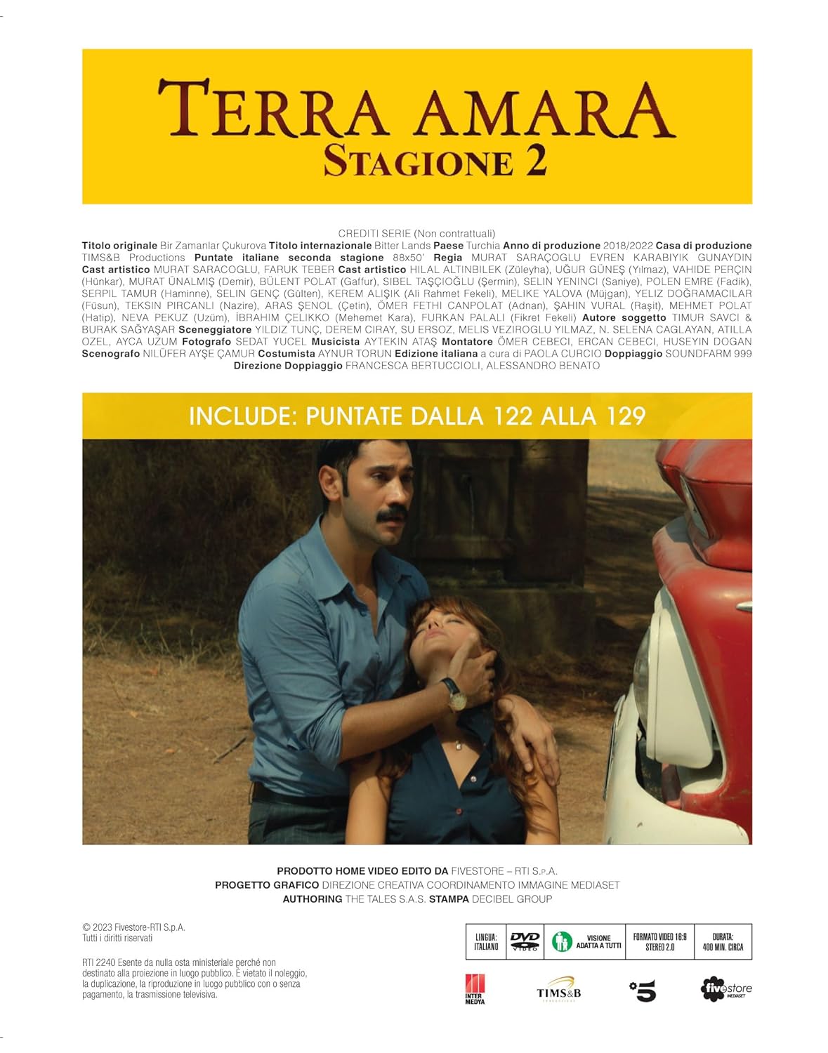 Terra Amara - Stagione 02 #02 (Eps 122-129) - (Italian Import)