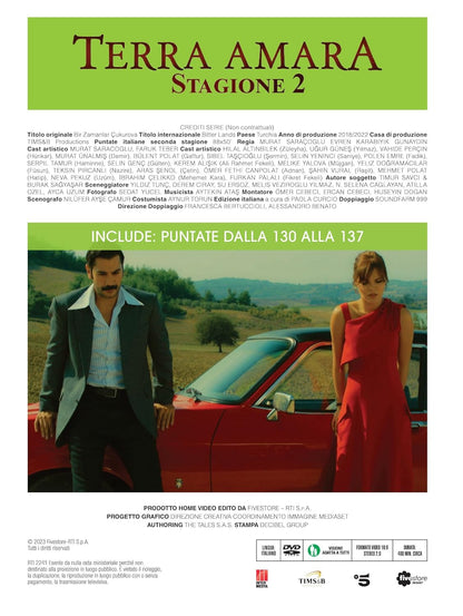 Terra Amara - Stagione 02 #03 (Eps 130-137) - (Italian Import)