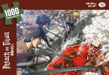 ATTACK ON TITAN 1000 PC PUZZLE: 1000 piece puzzle