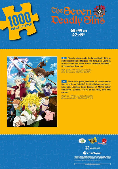 SEVEN DEADLY SINS 1000 PC PUZZLE