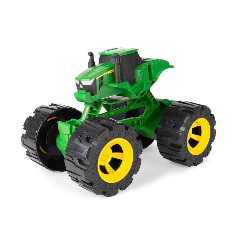 John Deere Monster Treads All Terrain Tractor Toy - Steerable Kids Tractor Monster Truck Toys with Large Tread Wheels - Durable Indoor & Outdoor Toys - 3 Year Old Boy Gifts & 3 Year Old Girl Gifts