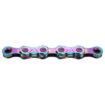 KMC X11 Catena a 11 velocità, blu aurora, 118 maglie