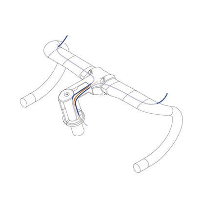 MANILLAR DEDA VINCI CARBONO 440 mm NEGRO MATE